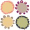 Carson Dellosa 36 Mini Flower Cutouts, Boho Flower Cutouts for Bulletin Board, Cork Board, White Board, Colorful Flowers Cutouts for Classroom, Arts & Crafts, Party, and Boho Classroom Décor